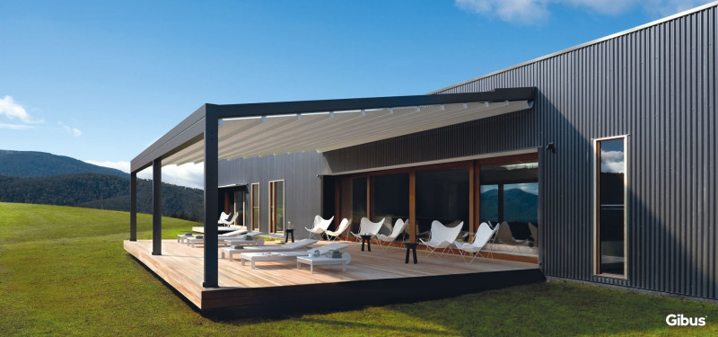 Rainy awning pergola Med Quadra 165